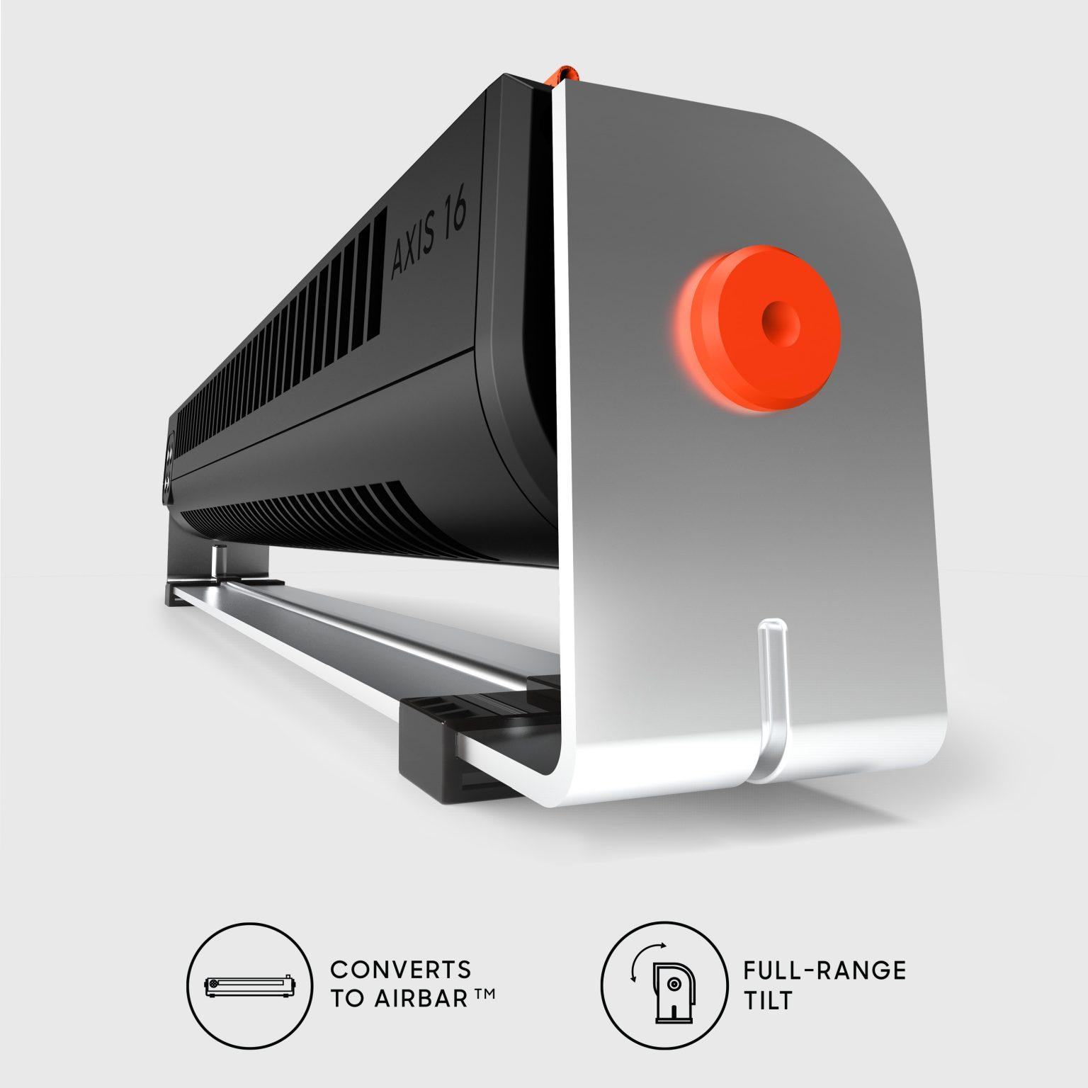 AXIS 16 Desktop Airbar™ Tower Fan with Task Light Sharper Image Home