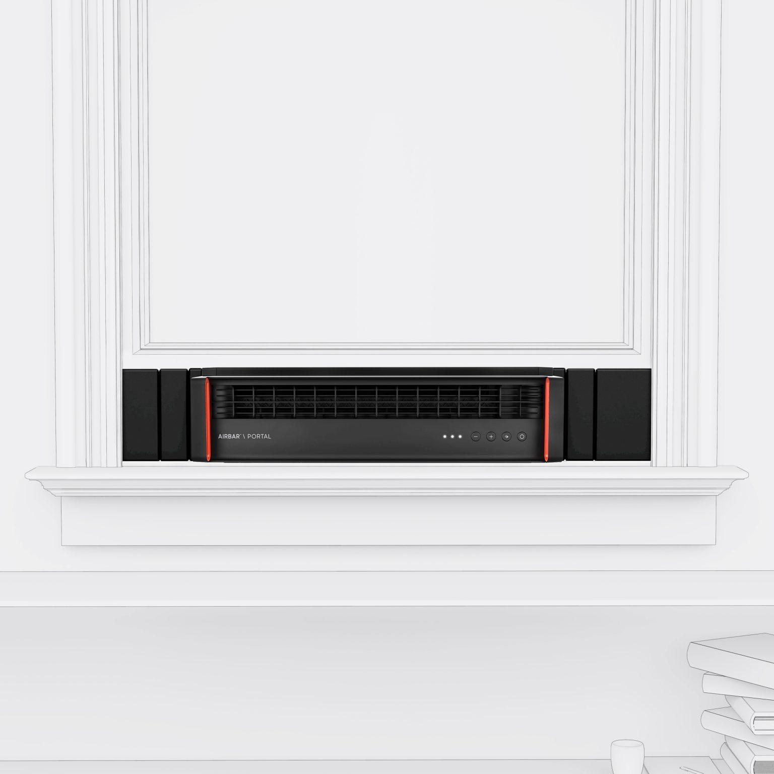 PORTAL Airbar™ Window Fan Sharper Image Home Comfort