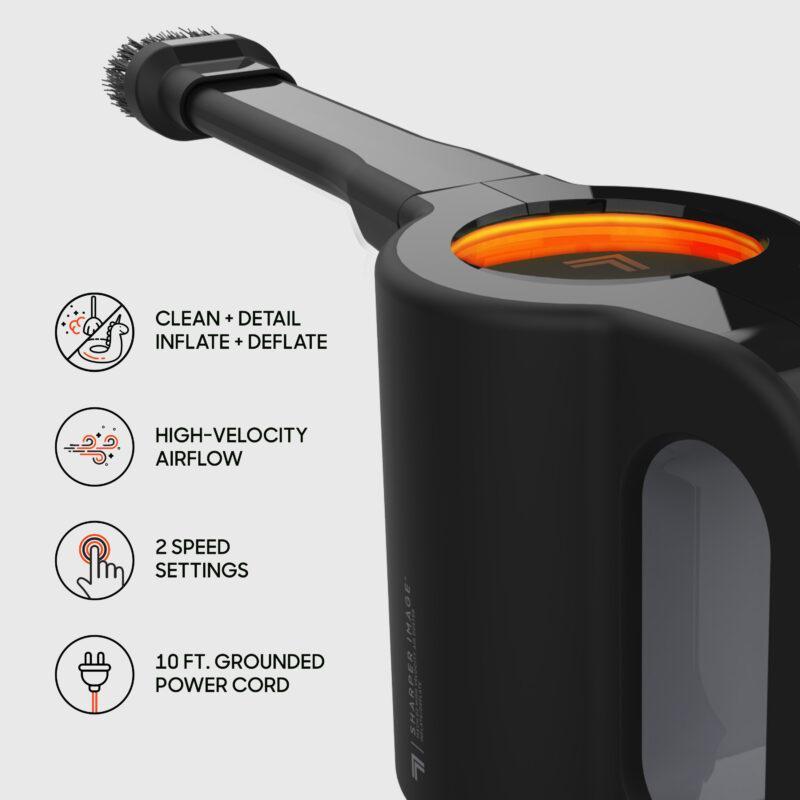 Sharper Image MACH 02 High-Velocity Air Duster Feature
